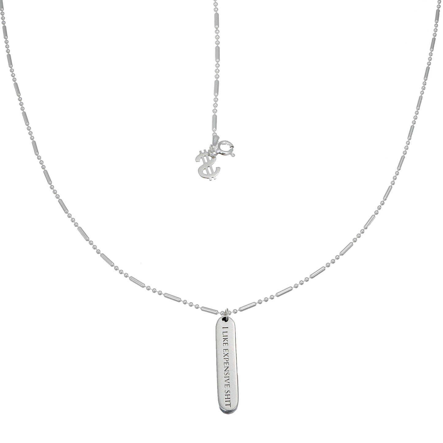 EXPENSIVE SHIT NECKLACE