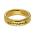 LISA AMORE RING - anillo de plata sterling .925 con baño de oro 14K, AMANZA Jewelry