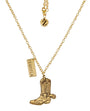 TEQUILA NECKLACE - collar de plata sterling .925 con baño de oro 14K, AMANZA Jewelry