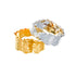 FRAGMENTADO RING - anillo minimalista de plata .925 y baño de oro, Taxco Guerrero