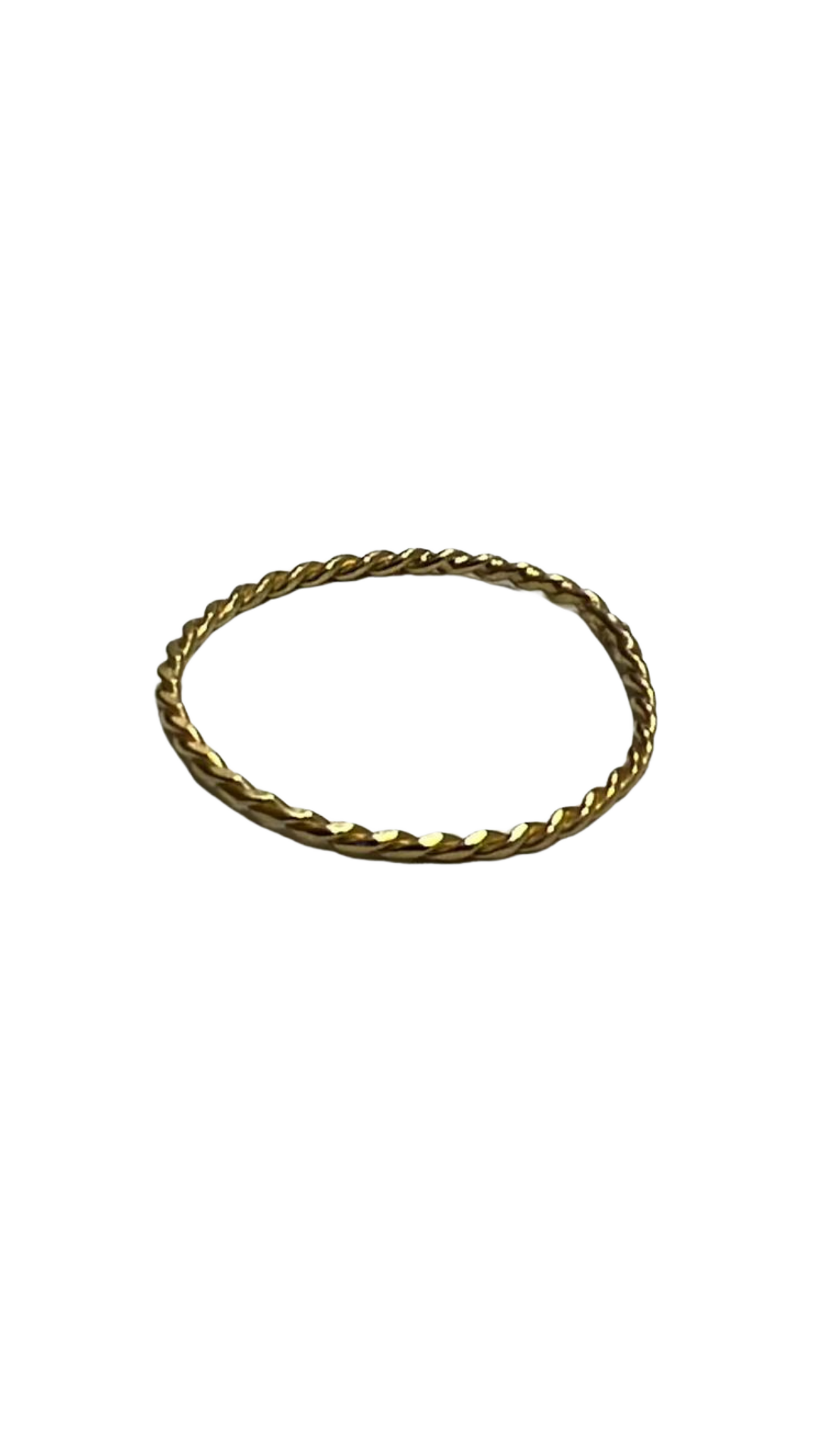 SOGA BOLD RING - anillo de plata .925 con baño de oro 14K artesanal