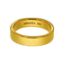 ANNE MEDIUM RING - anillo de plata .925 con baño de oro 14K artesanal
