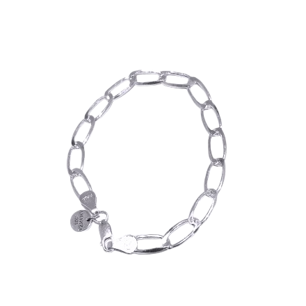 ALIANZA BOLD BRACELET - pulsera de plata .925 con baño de oro 14K artesanal