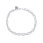 ARIA BRACELET - pulsera de plata .925 con baño de oro 14K artesanal