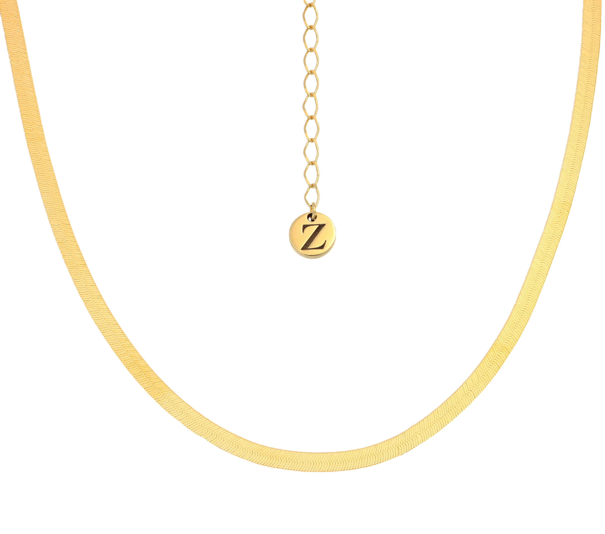 ALEZZA BOLD CHAIN - collar de plata .925 con baño de oro 14K artesanal