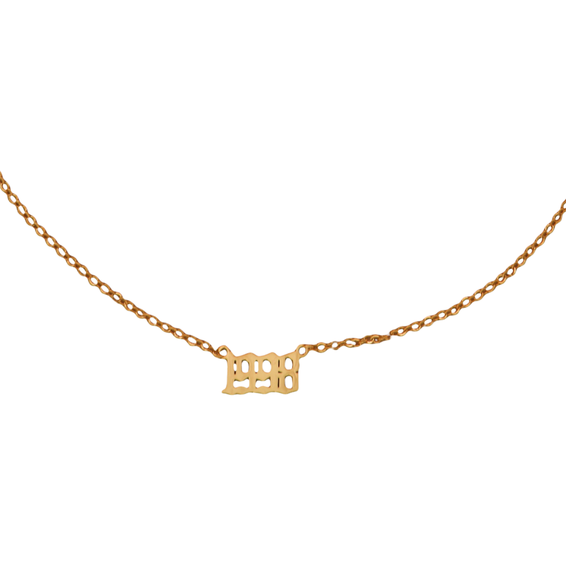 BAEZA NECKLACE - collar de plata .925 con baño de oro 14K artesanal