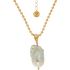 HORTENSIA NECKLACE - collar de plata .925 con baño de oro 14K artesanal