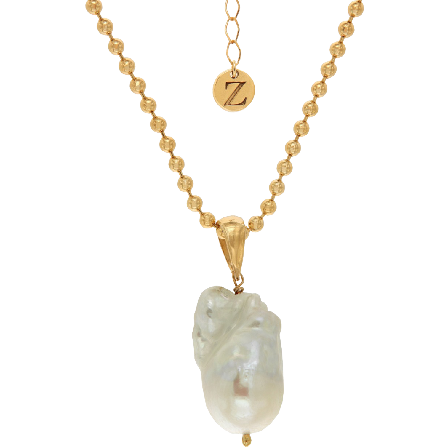 HORTENSIA NECKLACE - collar de plata .925 con baño de oro 14K artesanal
