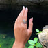 HELIOPORA RING - anillo artesanal en plata .925, hecho en Taxco México