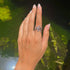 CLIVOSA RING - anillo artesanal en plata .925, hecho en Taxco México