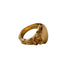 VERA RING - anillo de plata .925 con baño de oro 14K artesanal