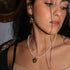 SAMANTHA VENUS CHAIN - collar de plata sterling .925 con baño de oro 14K, AMANZA Jewelry