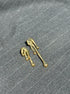 IGNIS EARRINGS - anillo artesanal en plata .925, hecho en Taxco México