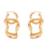 HARLEM HOOPS - joya de plata .925 con baño de oro 14K artesanal