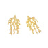 CUBENSIS EARRINGS - anillo de plata .925 con baño de oro 14K artesanal