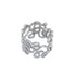 MIRABILIS RING - anillo de plata .925 con baño de oro 14K artesanal