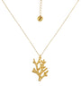 INTERSEPTA NECKLACE - collar de plata .925 con baño de oro 14K artesanal