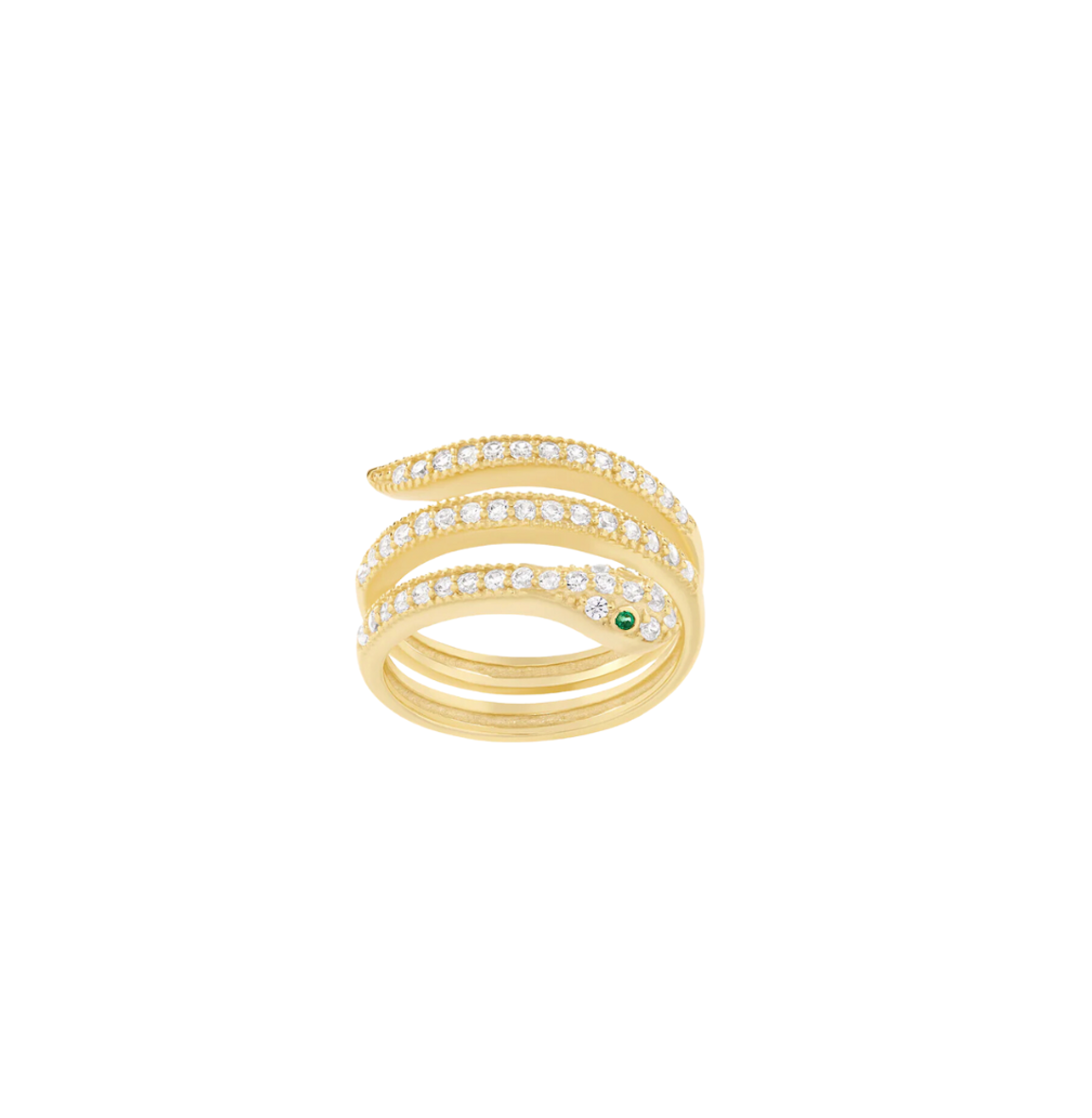 SERPENTI WRAP RING