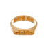 GOLD RING - anillo de plata .925 con baño de oro 14K artesanal