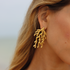CUBENSIS EARRINGS - anillo artesanal en plata .925, hecho en Taxco México