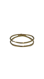 DANIELLE RING - anillo de plata .925 con baño de oro 14K artesanal