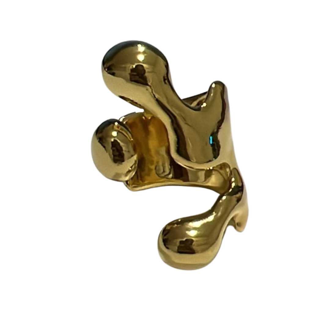 ELAN RING - anillo artesanal en plata .925, hecho en Taxco México