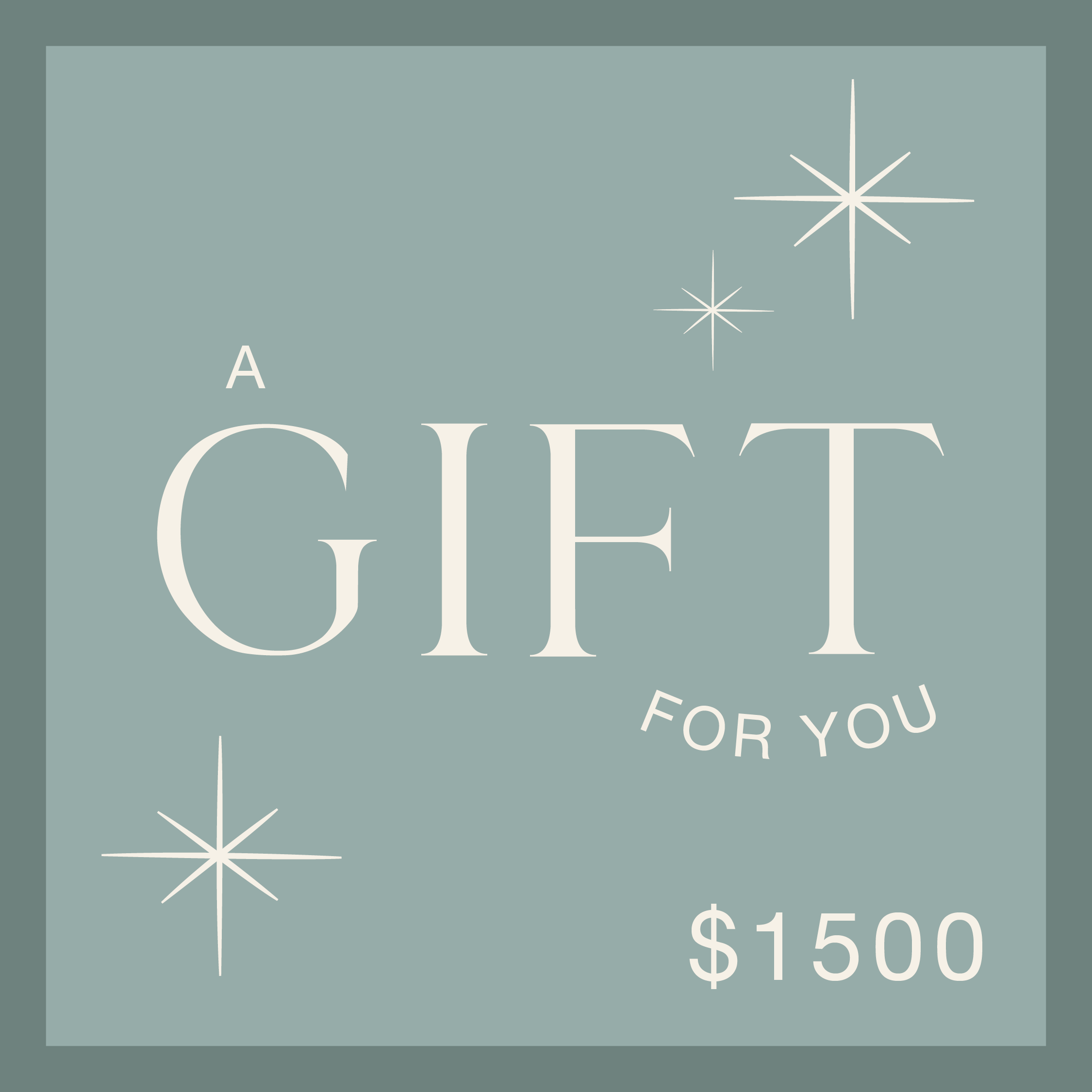 AMANZA GIFT CARD - joya de plata .925 con baño de oro 14K artesanal