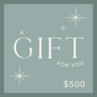 AMANZA GIFT CARD - joya de plata .925 con baño de oro 14K artesanal