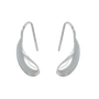 KAORI EARRINGS - anillo de plata .925 con baño de oro 14K artesanal