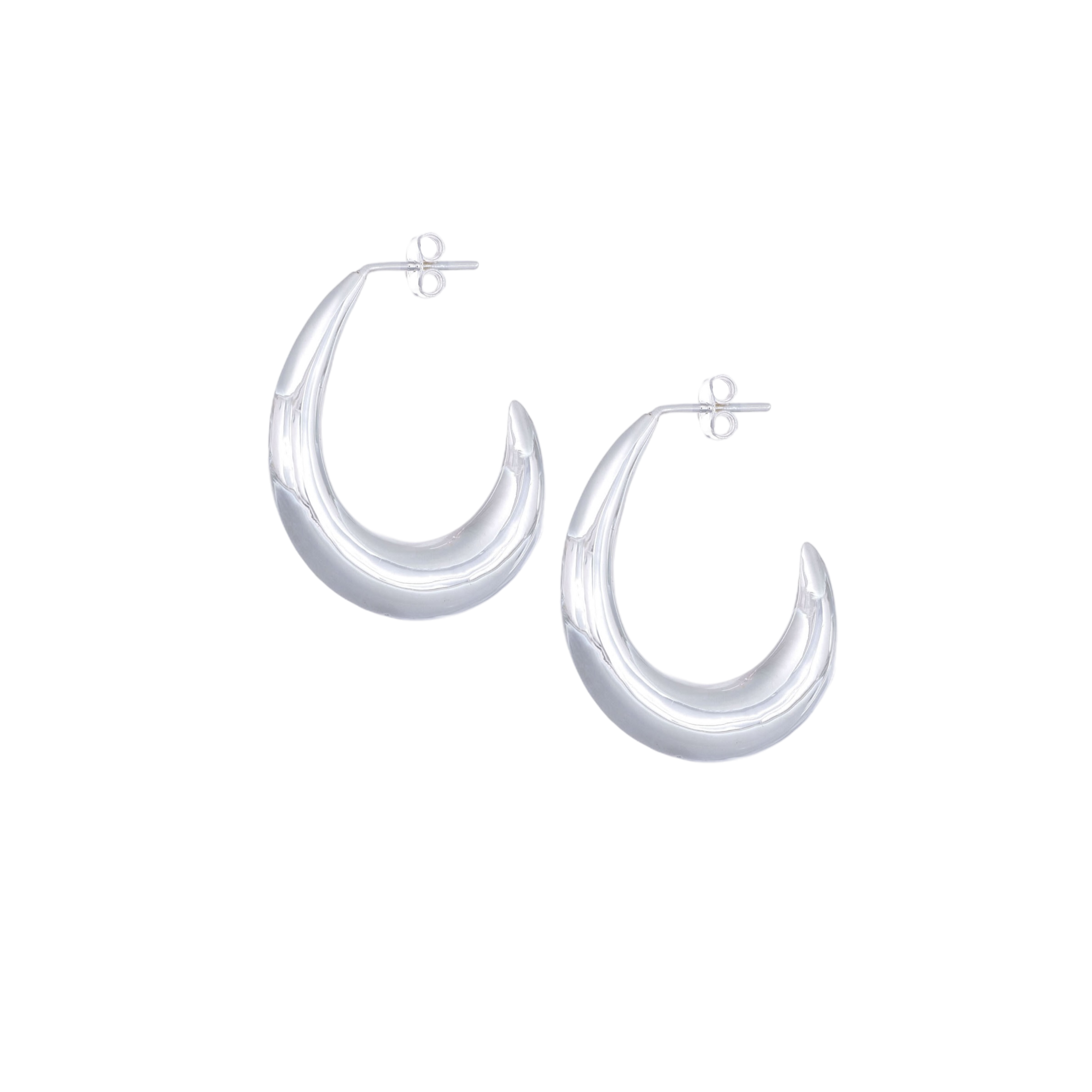 KAITO MEDIUM EARRINGS - anillo de plata .925 con baño de oro 14K artesanal