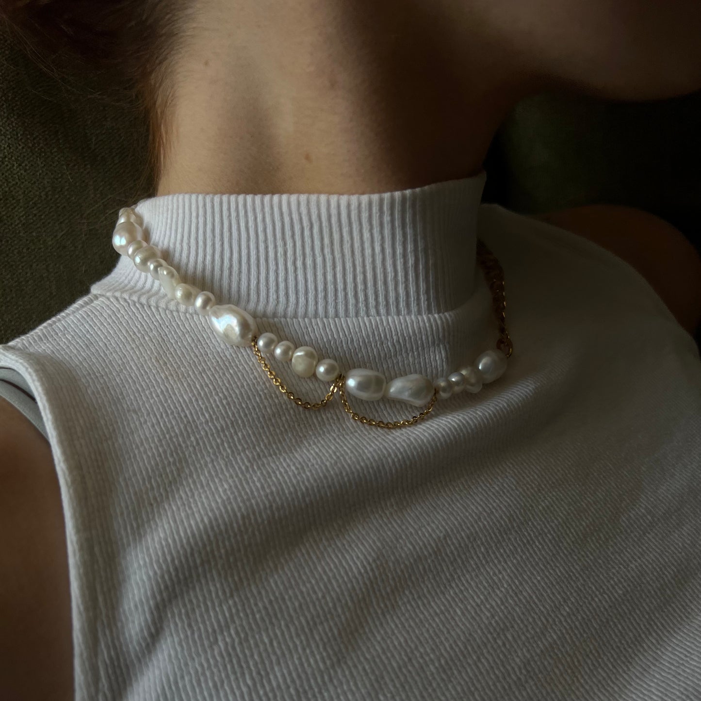 LULA PEARL NECKLACE