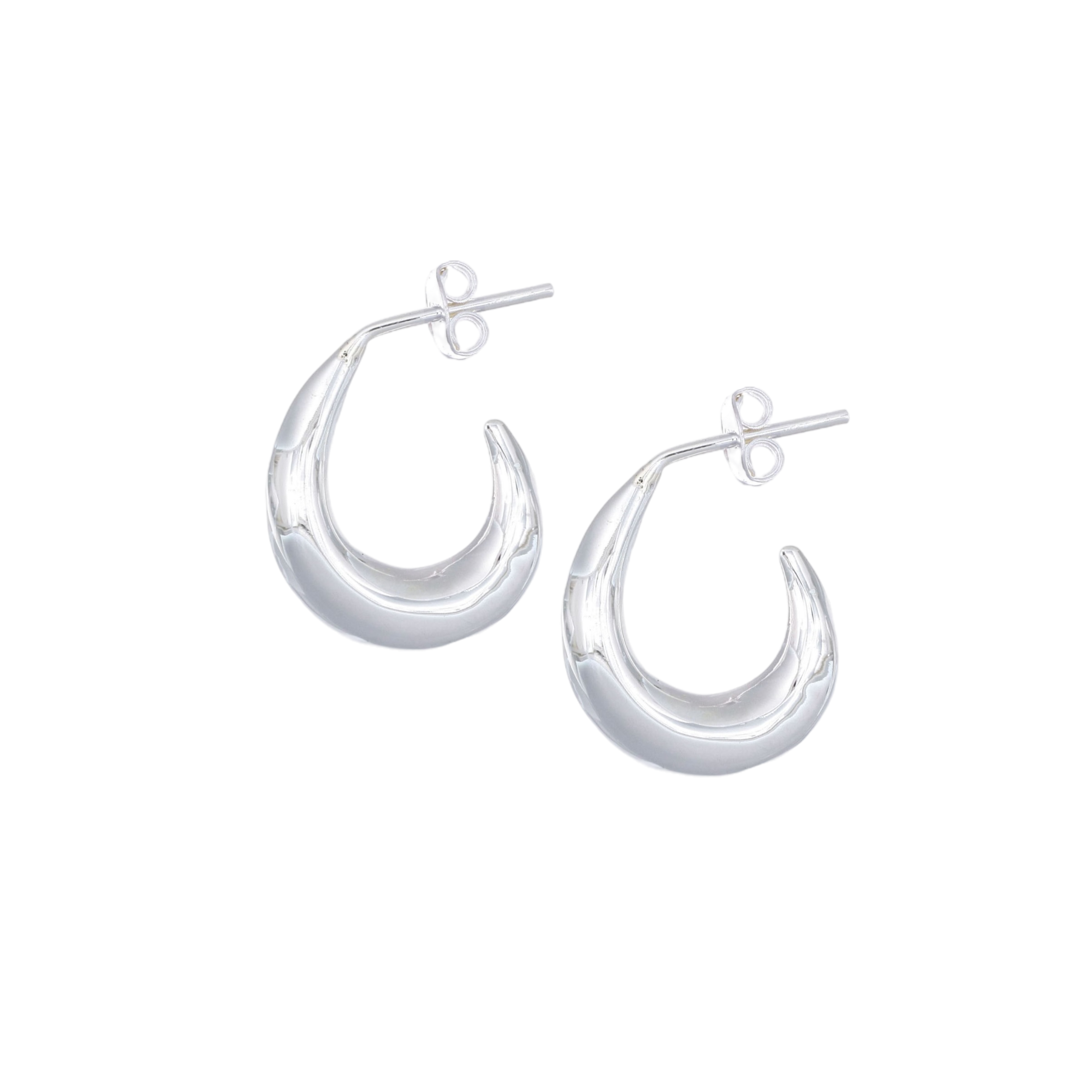 Kaito Light Earrings - anillo de plata .925 con baño de oro 14K artesanal