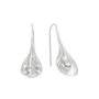 WESLEY MEDIUM EARRINGS - anillo de plata sterling .925 con baño de oro 14K, AMANZA Jewelry