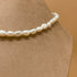 HARPER PEARL NECKLACE - collar de plata .925 con baño de oro 14K artesanal