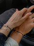 LOLITA MATCHING BRACELETS - pulsera de plata sterling .925 con baño de oro 14K, AMANZA Jewelry