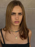 LAMENTO NECKLACE - collar de plata sterling .925 con baño de oro 14K, AMANZA Jewelry