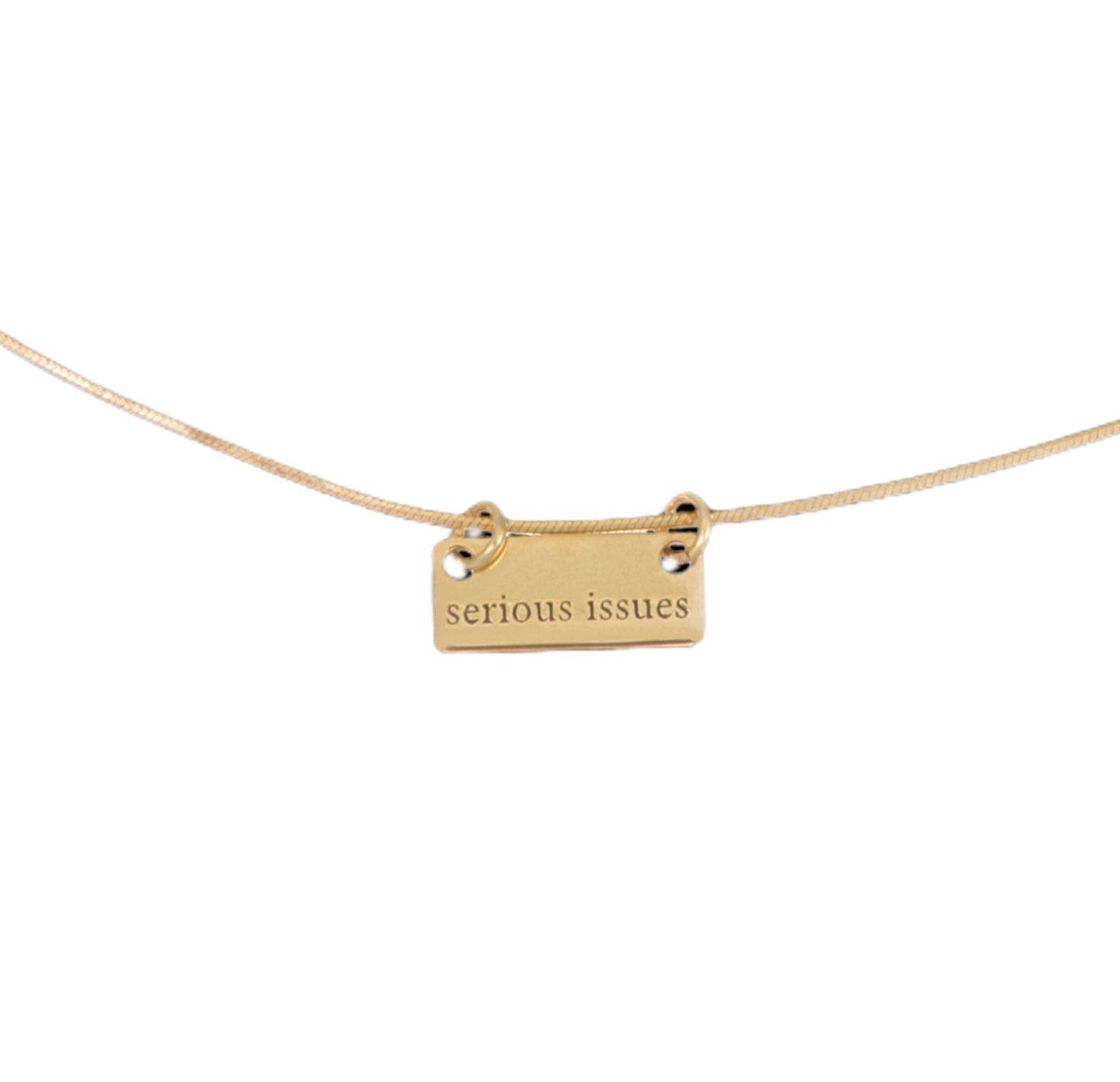 SERIOUS ISSUES NECKLACE