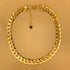 ALONZA BOLD CHAIN - collar minimalista de plata .925 y baño de oro, Taxco Guerrero