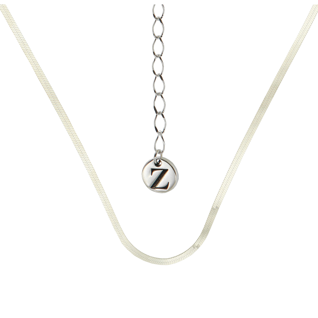 ALEZZA LIGHT CHAIN - collar de plata sterling .925 con baño de oro 14K, AMANZA Jewelry