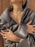 BAEZA NECKLACE - collar de plata sterling .925 con baño de oro 14K, AMANZA Jewelry
