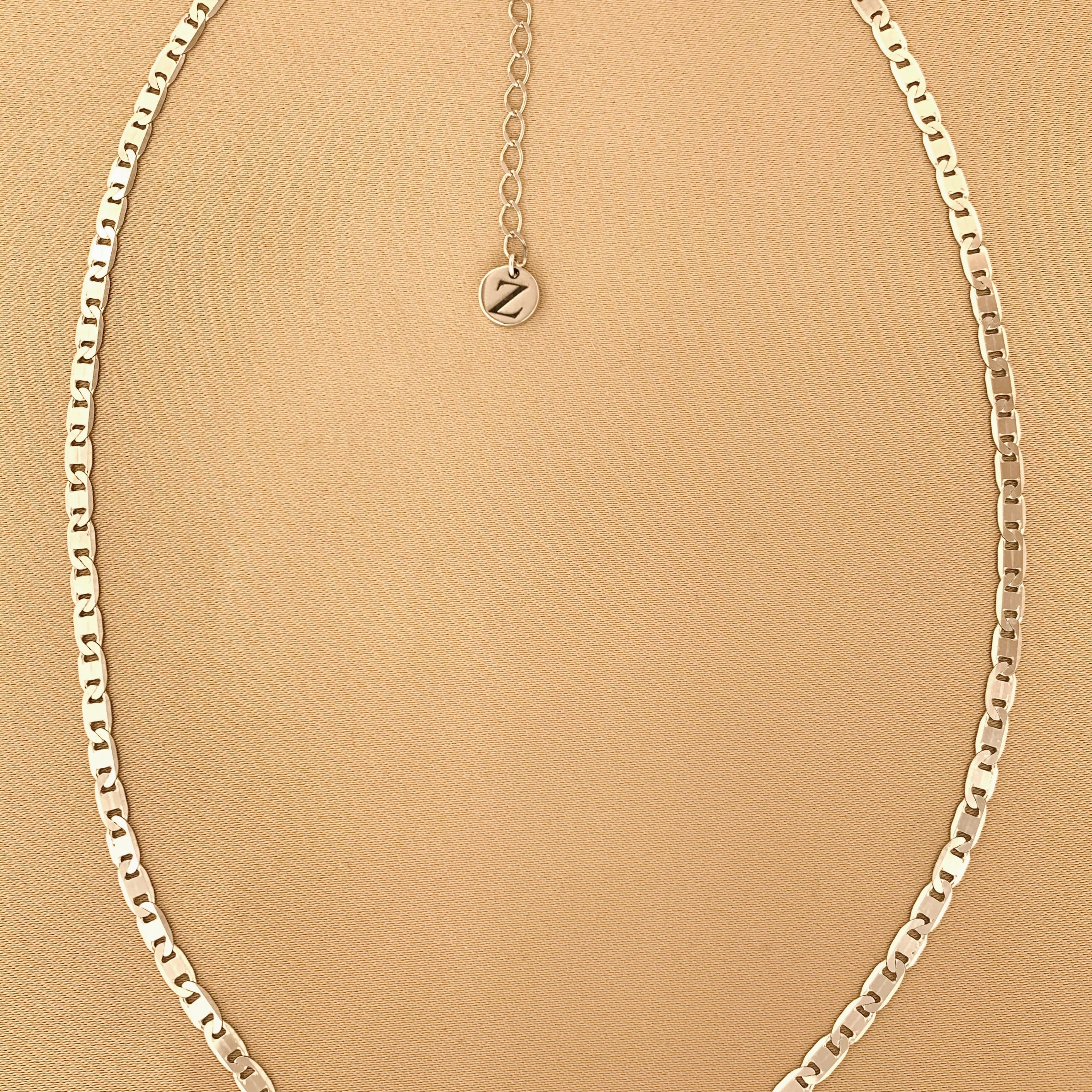 ALIA CHAIN - collar personalizable en plata .925, joyería artesanal mexicana