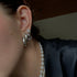 ANNE LIGHT HOOPS - joya artesanal en plata .925, hecho en Taxco México