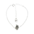 LOLA HEART BRACELET - pulsera personalizable en plata .925, joyería artesanal mexicana