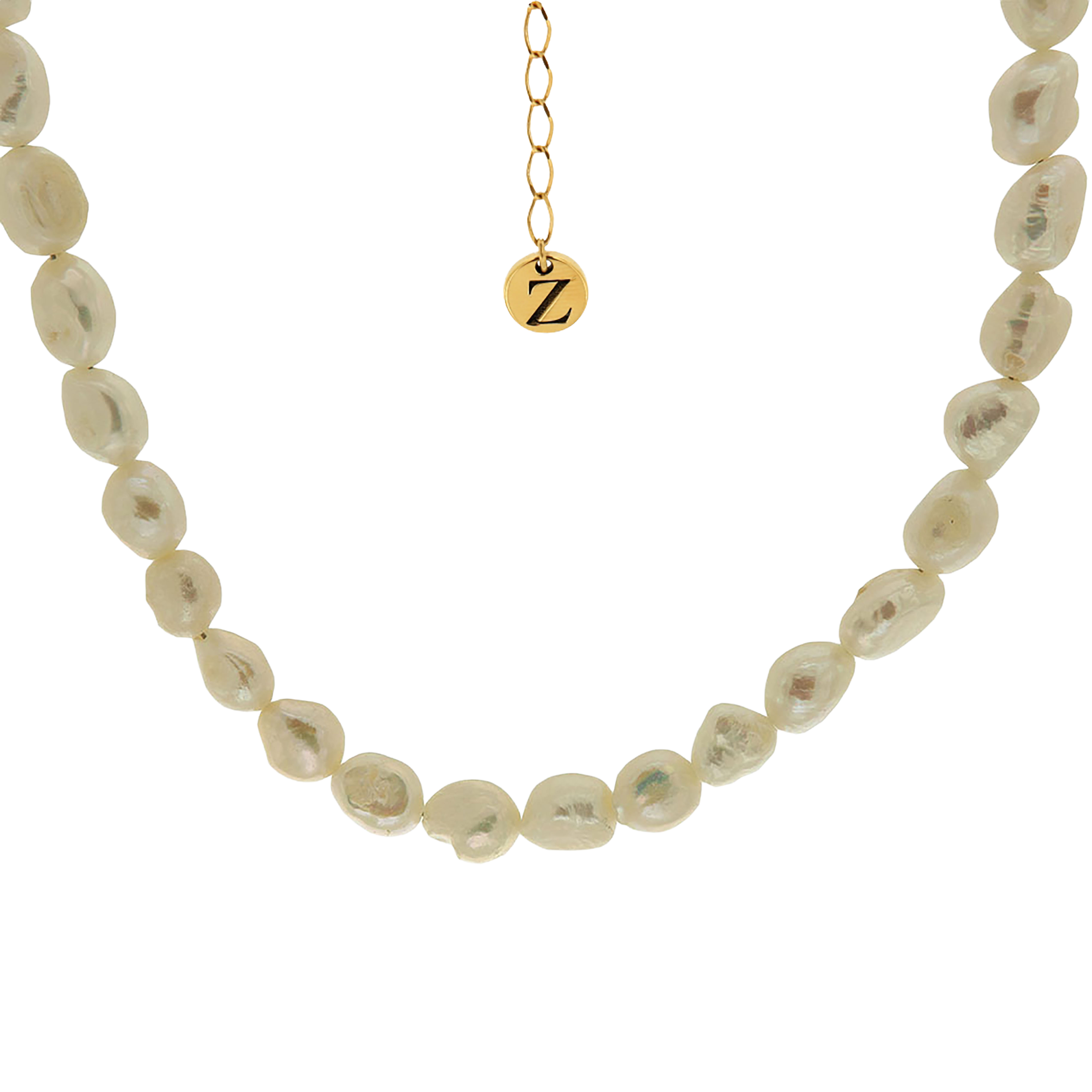 HARPER PEARL NECKLACE - collar artesanal en plata .925, hecho en Taxco México