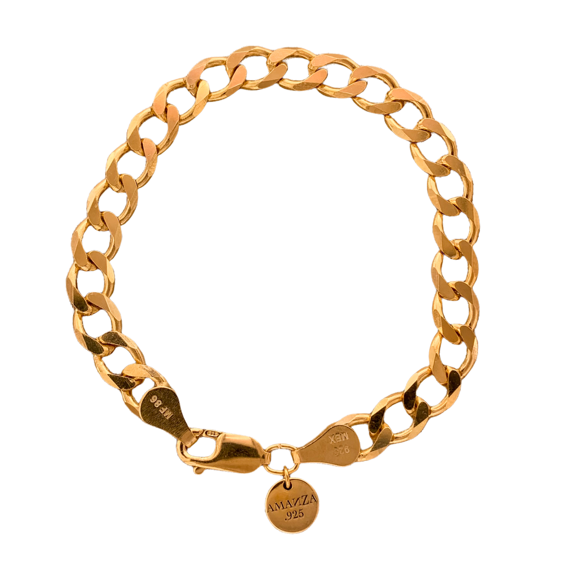 ALONZA BOLD BRACELET - pulsera artesanal en plata .925, hecho en Taxco México