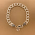 ALONZA BOLD BRACELET - pulsera minimalista de plata .925 y baño de oro, Taxco Guerrero