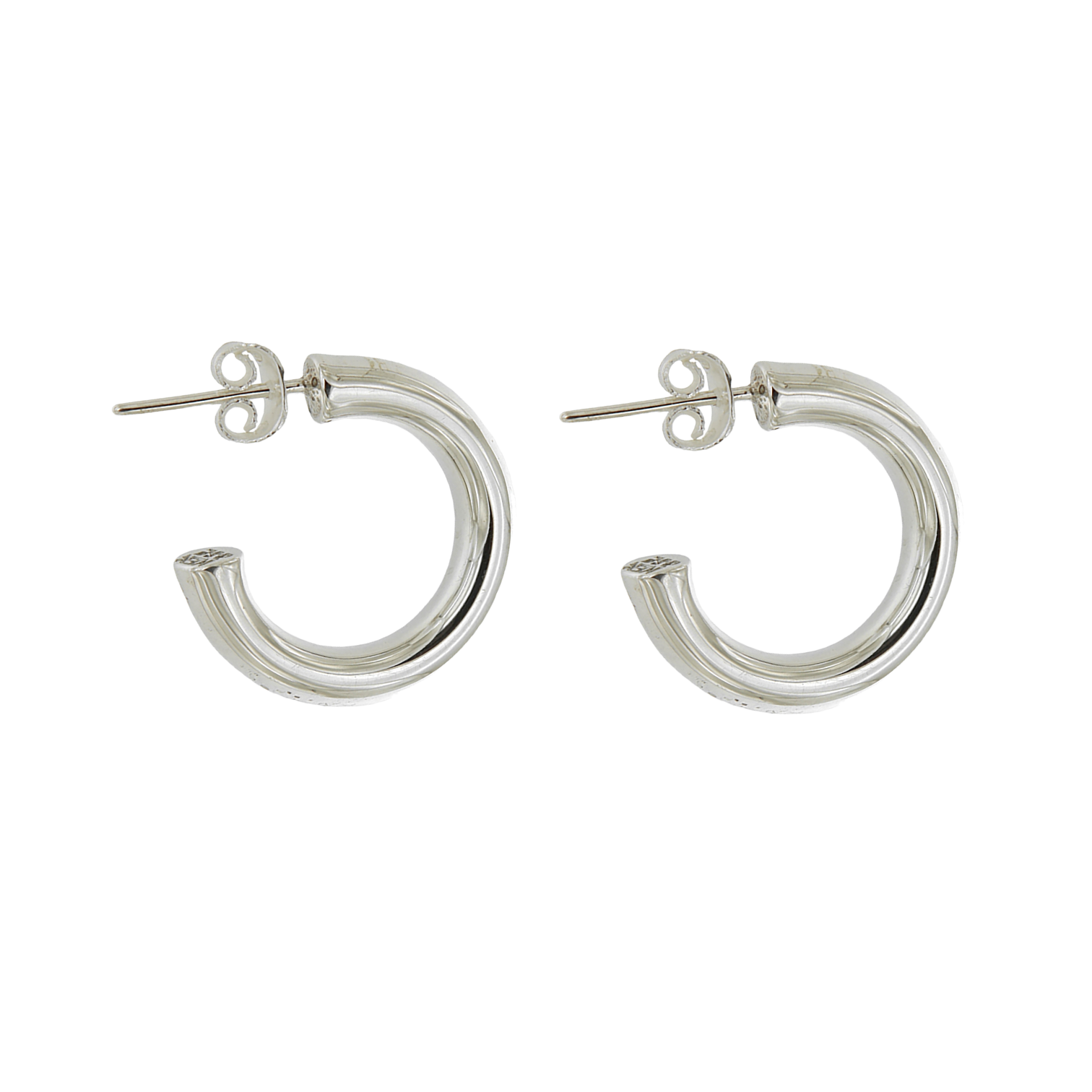 ANNE LIGHT HOOPS - joya personalizable en plata .925, joyería artesanal mexicana