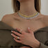 ALONZA BOLD CHAIN - collar de plata sterling .925 con baño de oro 14K, AMANZA Jewelry
