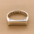 ALMA LIGHT RING - anillo de plata .925 con baño de oro 14K artesanal