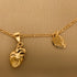 LONA HEART NECKLACE - collar personalizable en plata .925, joyería artesanal mexicana
